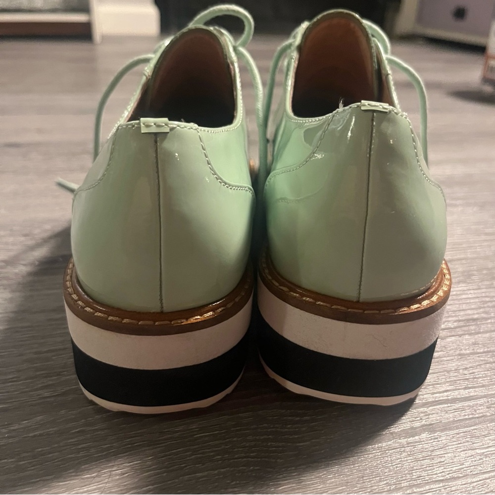 Halogen Mint Green Platform Shoes - image 8